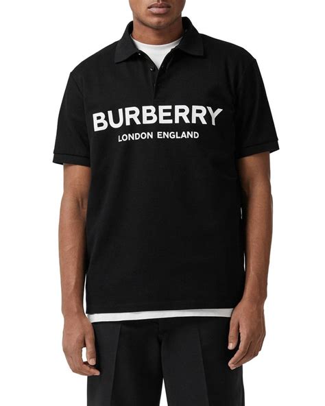 burberry polo big logo
